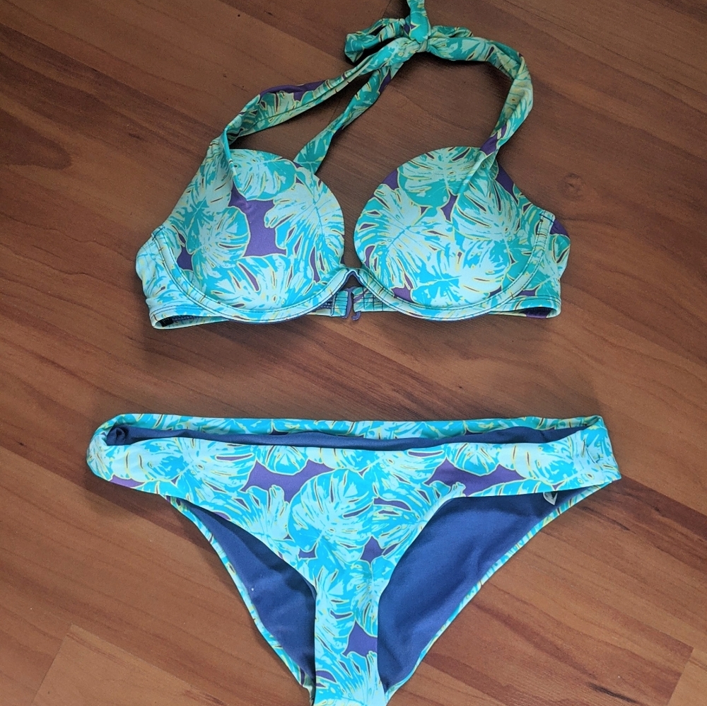 Adore Me Tropical Underwrite Bikini